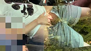 Stepdad Catches Stepdaughter Masturbating in Car and Fucks Her Tight Pussy - Amateur Russian