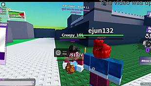 Fun cumbat with monster in roblox condo hentai adventure 😏