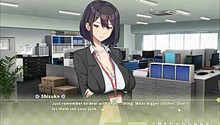 Why did summer clover get fired from the harem hentai game? His giant cock was the reason!