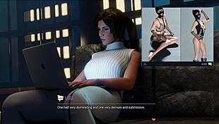 Let's Play Croft Adventures: Lust Path Part 2 With Big Tits And Monster Cock