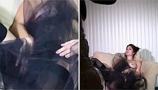 Mai Mao's Erotic Strip Tease With Clothes Ripped Off