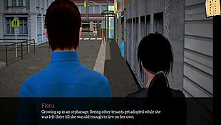 redhead milf with big tits in anime hentai cartoon series episode