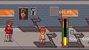 Muscular Girl Sucks Cock After Gym Training In Hentai Game