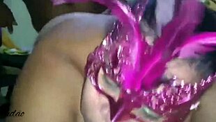 latina with natural tits gets ass fucked and facial