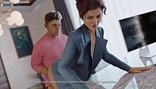 Boss fucked in office by big dick janitor 😏