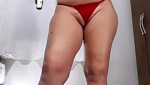 Slut Rips Clothes and Assfucks with Dildo!