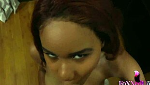 Jenna foxx, with her big natural tits, drains barrett blade's dick using her mouth