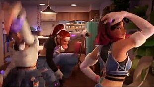 Epic animated music video