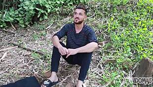 Gay Guys Suck Big Cocks Bareback In The Woods