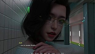 very horny on the train with shaved pussy and monster cock