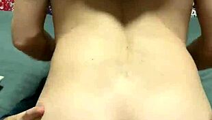 Making my gay friend cum with my big ass