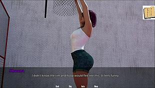 Wvm 4 Plays Basketball With Shauna