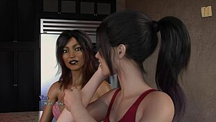 i'm leaping into faith with robin in this hentai game scene, feeling so excited