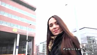 Russian Milf in Public Encounter
