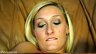 blonde gets cock during casting 😏