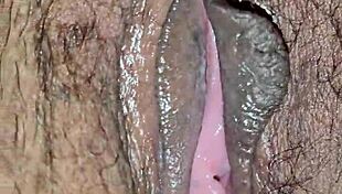 A latina milf gets a close-up in this gay amateur scene.