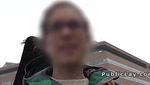 Russian Milf in Public Encounter