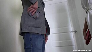 sell your gf - asa belle banged by husband's boss