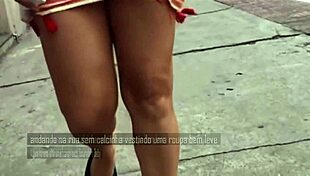Enteada De 18 Anos Exposes Herself On Bus Without Panties