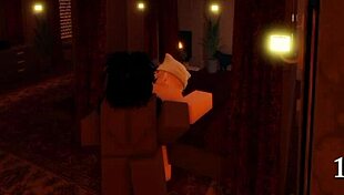 Slut Blows Big Black Cock in New Year Session