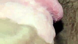 A latina milf gets a close-up in this gay amateur scene.