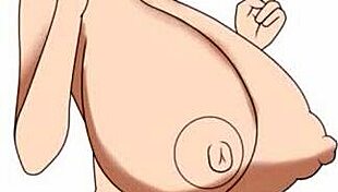 Adorable asian slut feels deep emotion from big tits fantasy