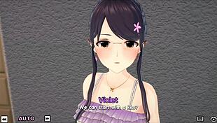 in the special harem class, violet explores desires with classmates