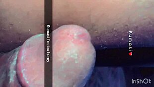 thick ebony cums hard in missionary with ass shaking