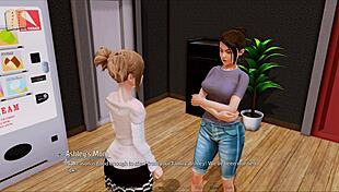 Harem Hotel 23: Anime action unfolds in steamy hotel scenes