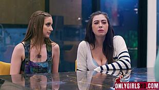 You're Under Our Roof Now, Laney Grey! Chloe Surreal and Mellanie Monroe Join the Fun!