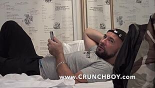 Muscle bottom, you getting fucked bareback in jockstrap by straight discreet guy?