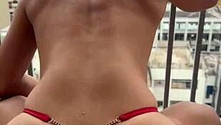 Flamenguista Turned Me Into His Submissive Plaything for Hard Spanking and Anal Creampie