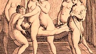 Vintage Drawings Depicting Erotic Scenes In Detail