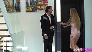 Cheating wife misha maver slammed dp by stud fuck buddies