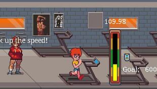 Muscular Girl Sucks Cock After Gym Training In Hentai Game