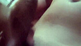 Everyday guy masturbating, showing off his tits in gay context