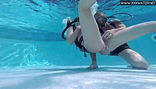 minnie manga takes a hard dick underwater in wild outdoor action