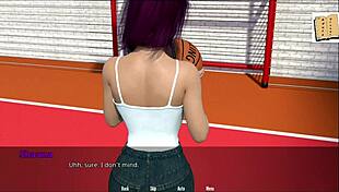 Wvm 4 Plays Basketball With Shauna
