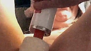 my blindfolded wife is so submissive and old