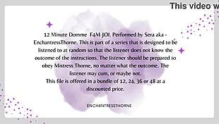 i'm your femdom domme giving jerk off instructions to reach orgasm in domination.