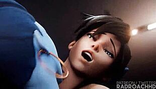 Widow rides monster cock for wild creampie. Her rough passion unfolds nightly!