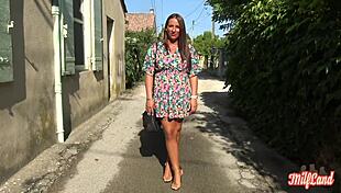 Young European MILF Mila’s group sex adventure with big boobs amateurs