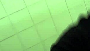 Naughtiness in gym bathroom with sheer guys, adrenaline high!