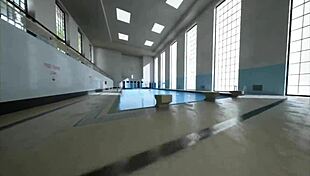 fucking on the public beach and pool in emilia's playroom feels so amazing