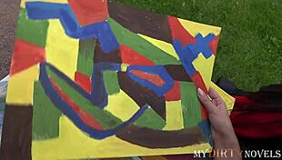 Tanned Milf Entices Teen Into Anal