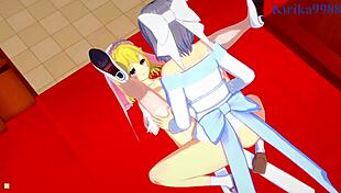 Ryona, Yumi, Haruka, And Hibari Engage In Intense Futanari Lesbian Sex In Senran Kagura Hentai.