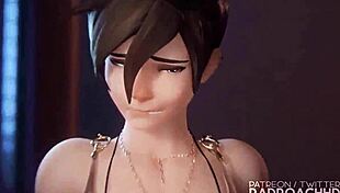 Widow rides monster cock for wild creampie. Her rough passion unfolds nightly!