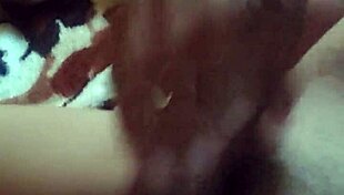 Everyday guy masturbating, showing off his tits in gay context