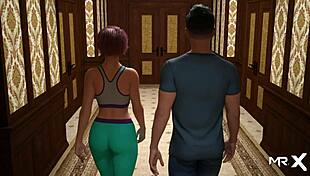 Beautiful 3D animated porn with big boobs and anal sex