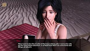 freeloading stepfamily big tits ass brunette in 3d porn